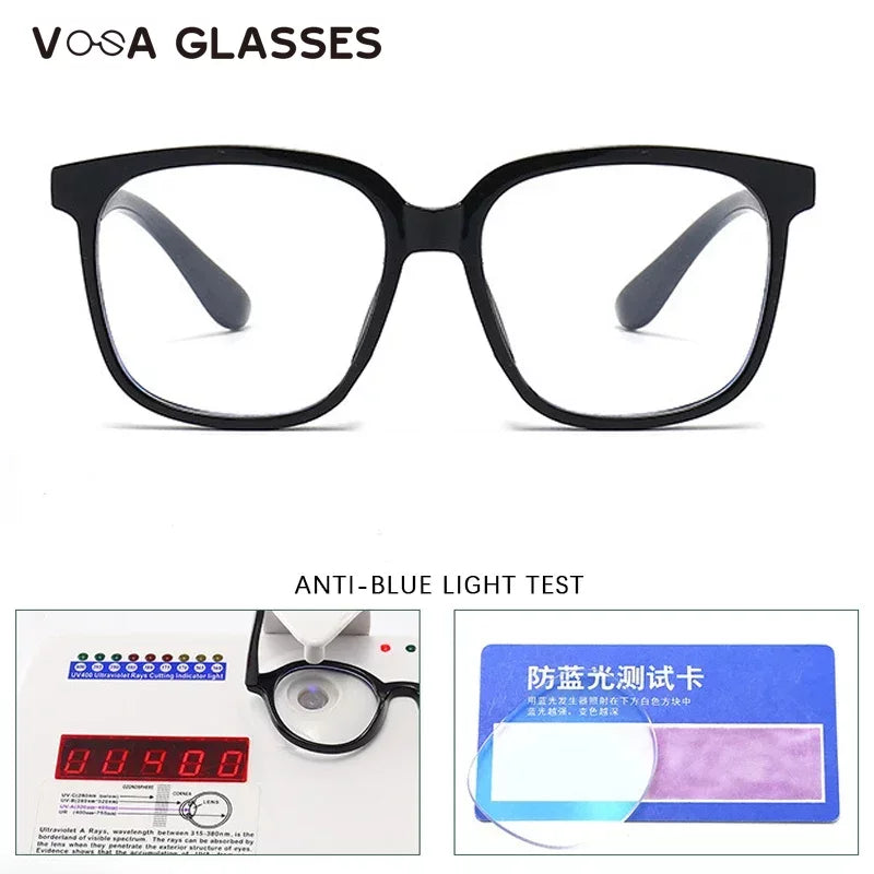 Kids Blue Light Blocking Glasses with Silicone Frame