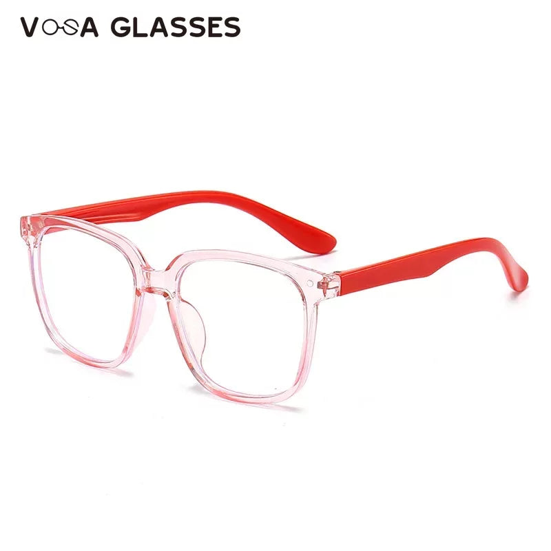 Kids Blue Light Blocking Glasses with Silicone Frame