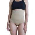 Ingrid & Isabel Basics Seamless Postpartum Compression Underwear Over the Belly Fit Compression & Support for Recovery Nude Womens Size L